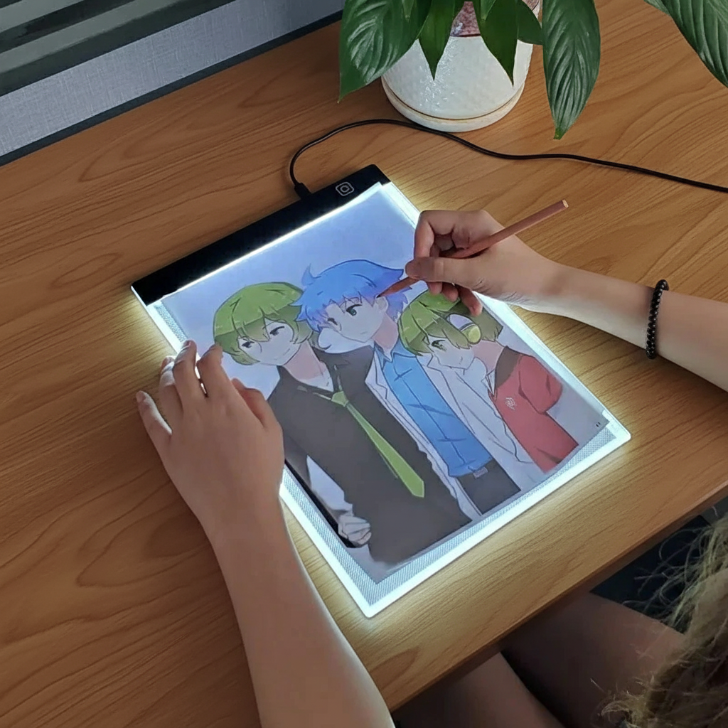 LED Zeichen Copy Pad, Dimmbares Tracing Lichtboard